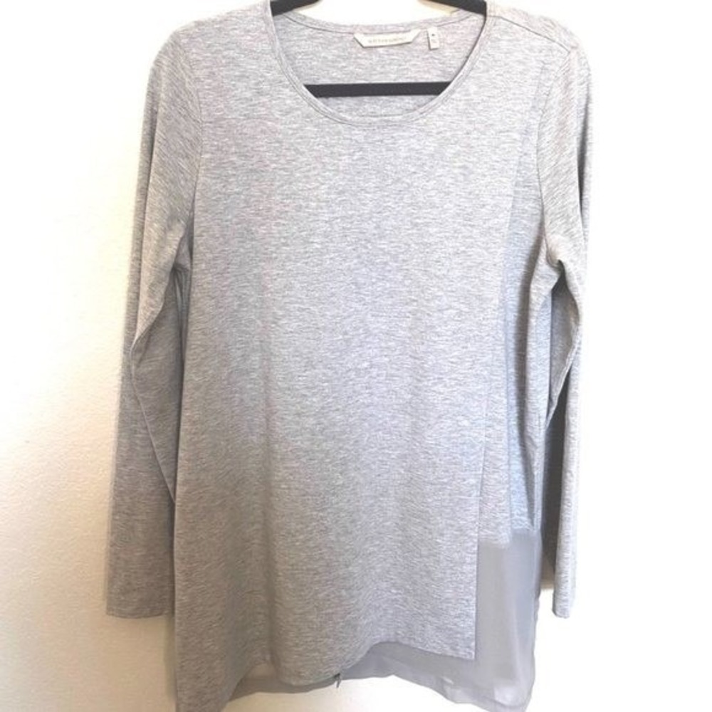 Soft Surroundings Heather Gray Long Sleeve Tunic Top – Size M